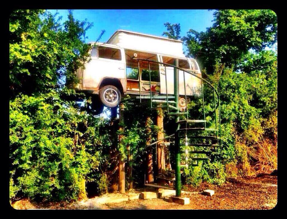 tree house van